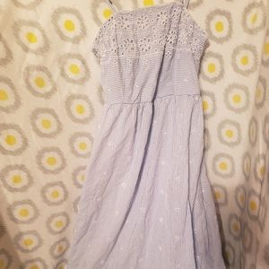 Japna Blue Strapped Summer Dress